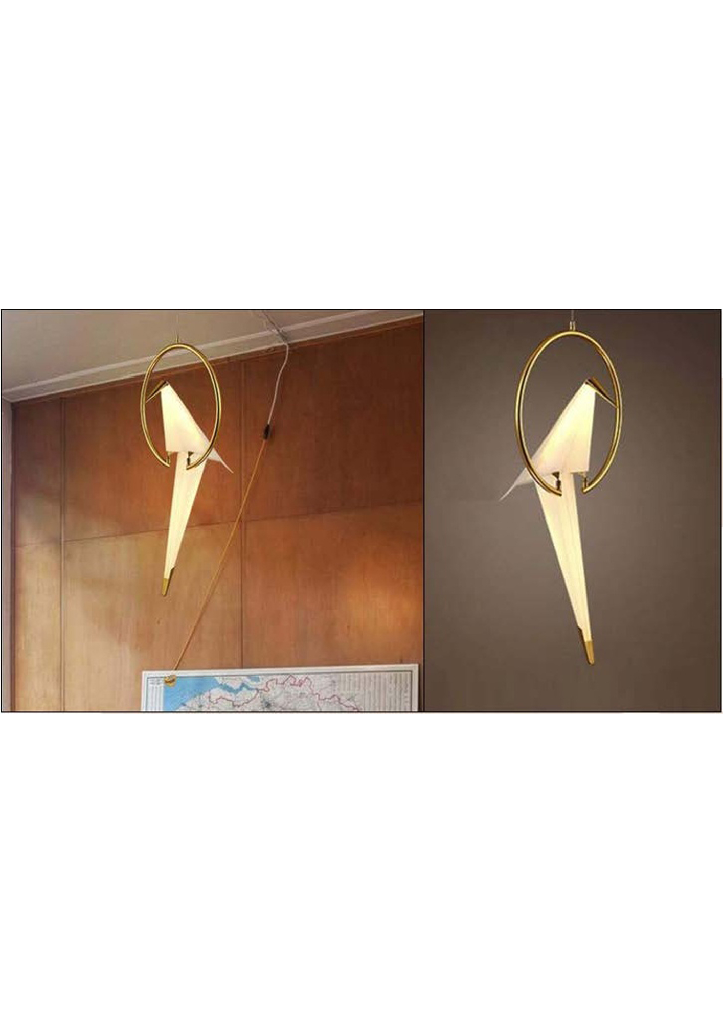 Beyond Lights - Origami Bird Lamp- GL
